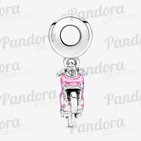 Pandora Pink Scooter Dangle Charm - Picture 2 of 5